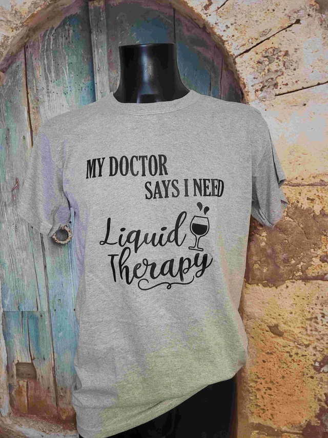 T-SHIRT GRIS HOMME 2XL (BZ20) LIQUID THERAPY