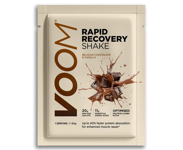 VOOM Rapid Recovery Shake Belgian Chocolate &amp; Vanilla 64g