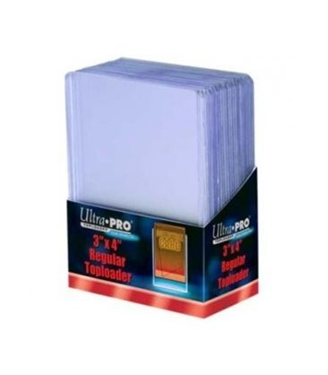 Fundas Standard Toploader Regular (25 Unidades) Ultra Pro.