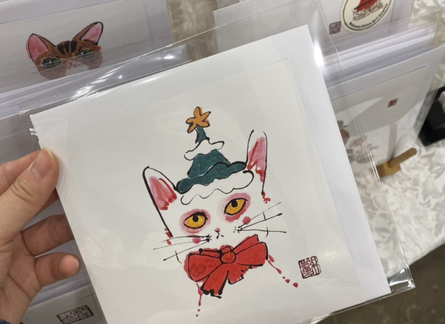 Cat Greeting Cards with Envelope