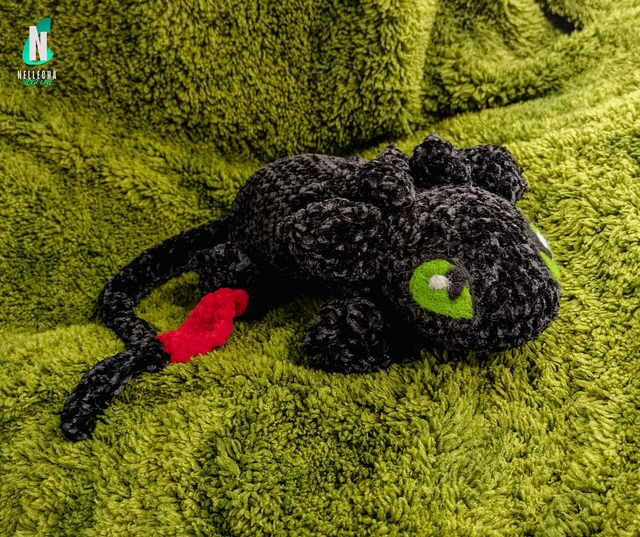 Krokmou - Peluche en crochet