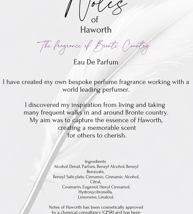 REDUCED TO CLEAR Notes of Haworth Eau De Parfum 50ml