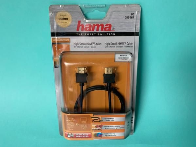 HAMA 4K High Speed HDMI-Kabel with Ethernet