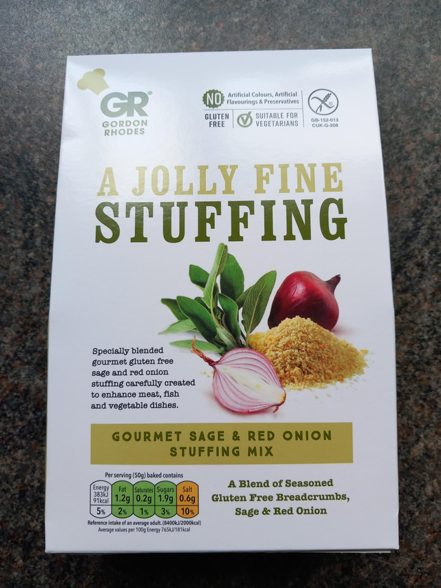 Gordon Rhodes Sage &amp; Red Onion Stuffing Mix - Gordon Rhodes