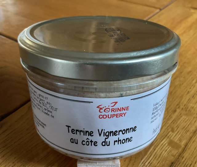 Terrine Vigneronne au Cote du Rhône