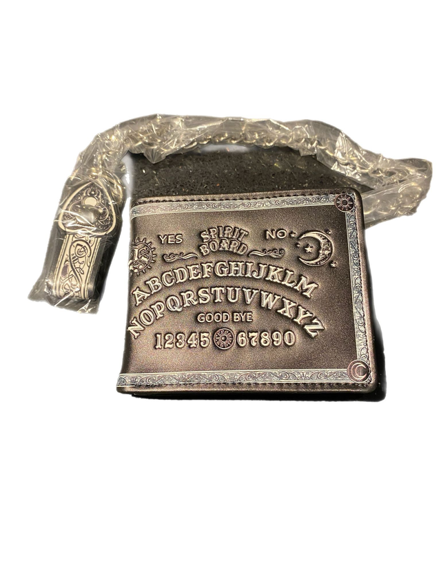 Spirit Board wallet with chain by Nemesis Now
