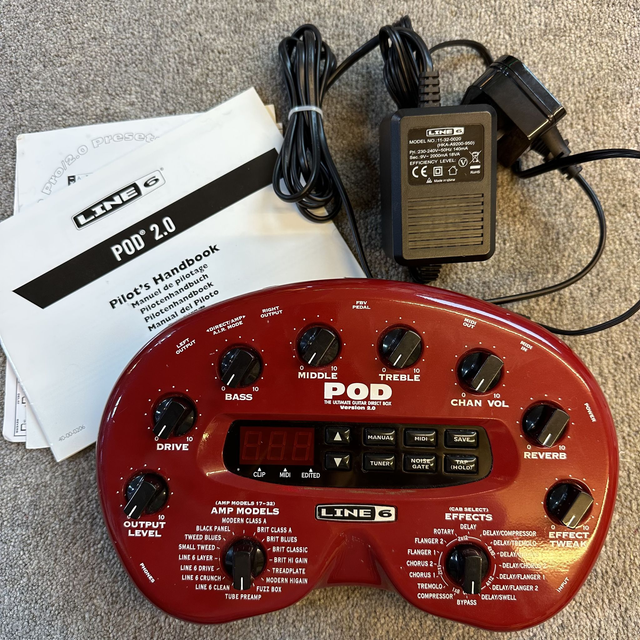 Line 6 POD 2.0 Amp &amp; Effects Modeller