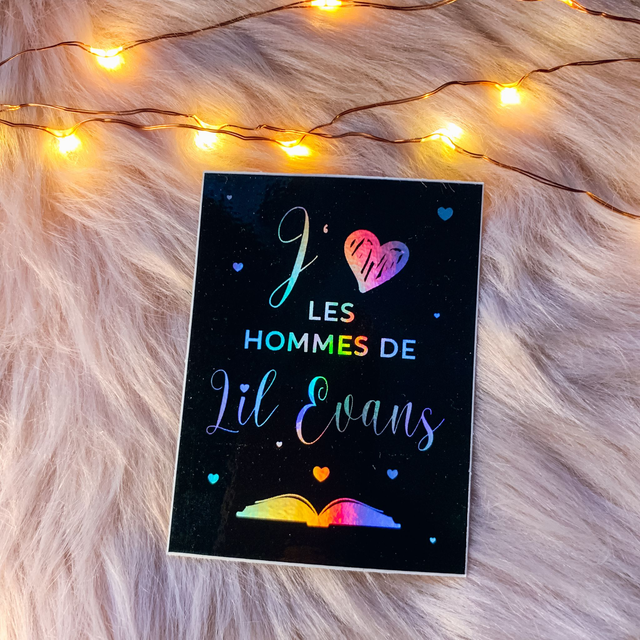 E - Sticker holographique