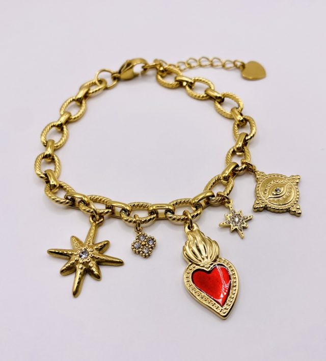 Bracelet charms Reina