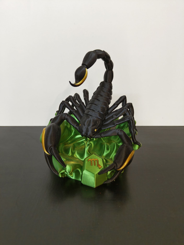 3D Druck: Scorpio, Skorpion - Sternzeichen