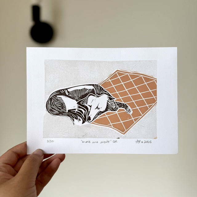 Encore une sieste (fond OR)