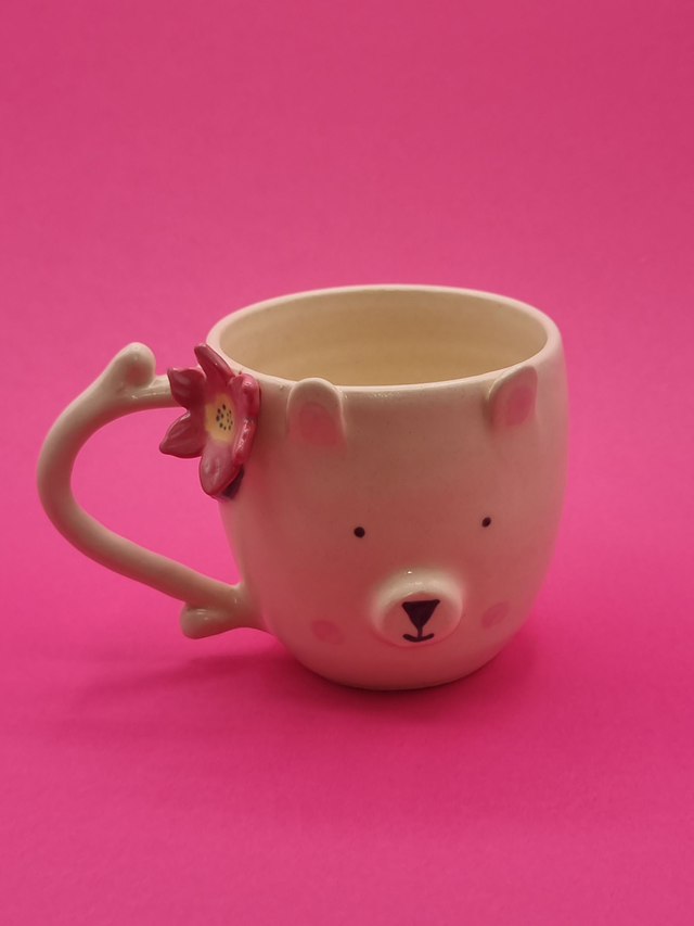 Mug ours blanc #MO0002