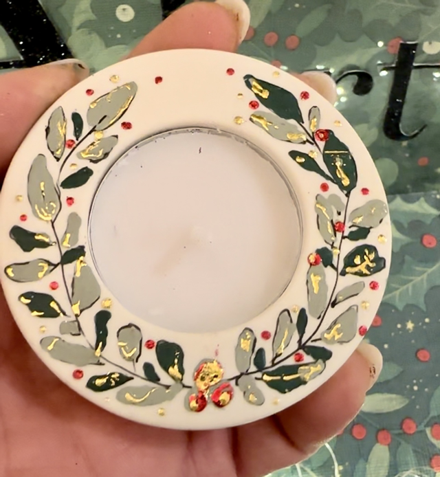 BOTANICAL TEALIGHT HOLDER
