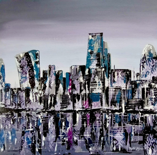 ‘Echoes in Glass’ Original Painting