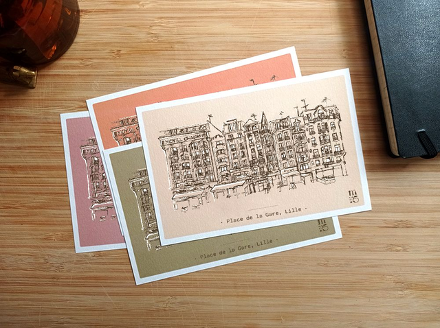 Carte Place de la Gare - Lille