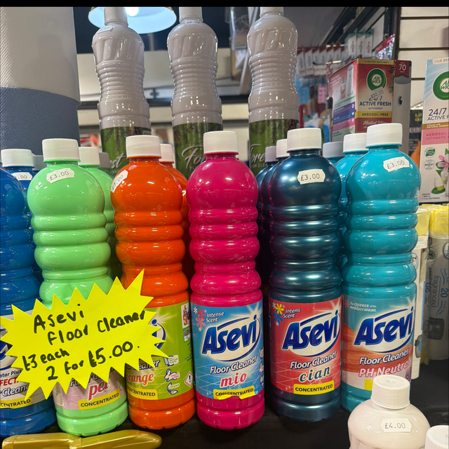 2 asvri flood cleaners £5 