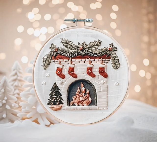 Kit broderie de Noël 