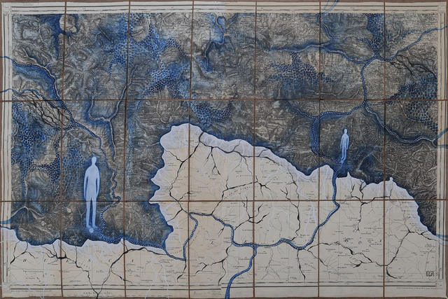 Croisements / Montagne Multiple - Expériences cartographiques / A5, A4, A3, A2 print