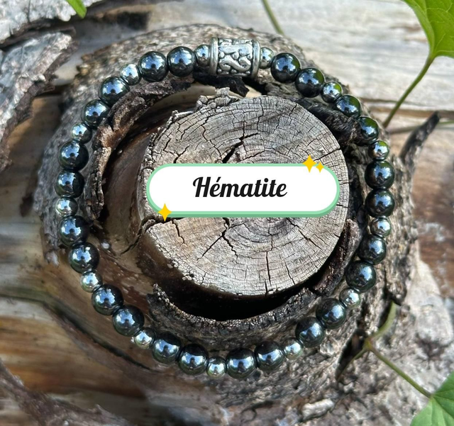 Bracelet d'Hématite