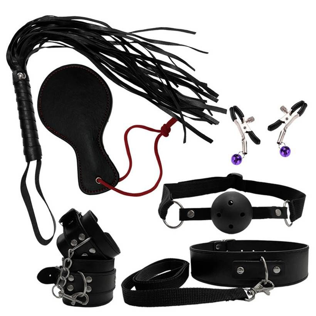 Kit Bondage com 7 Peças