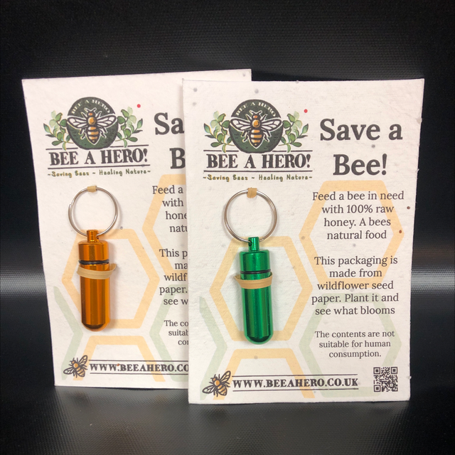 Save a Bee! keyring