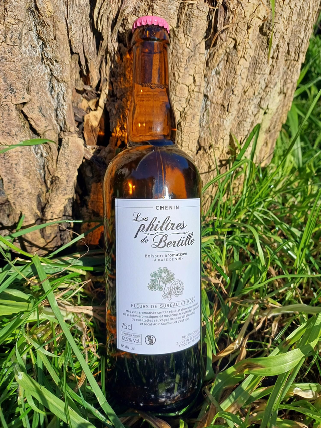 Vin blanc Sureau noir et Rose de Damas 75cl