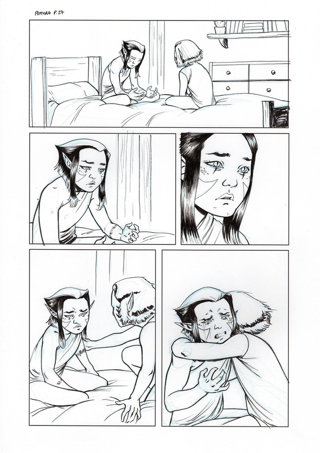 09/2025 - ThunderCats : Pumyra #1 Page 27 - ORIGINAL, A3 (11.7x16.5)