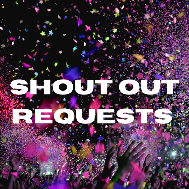 Shoutout (be sure to write which song in the message to merchant section on check out)