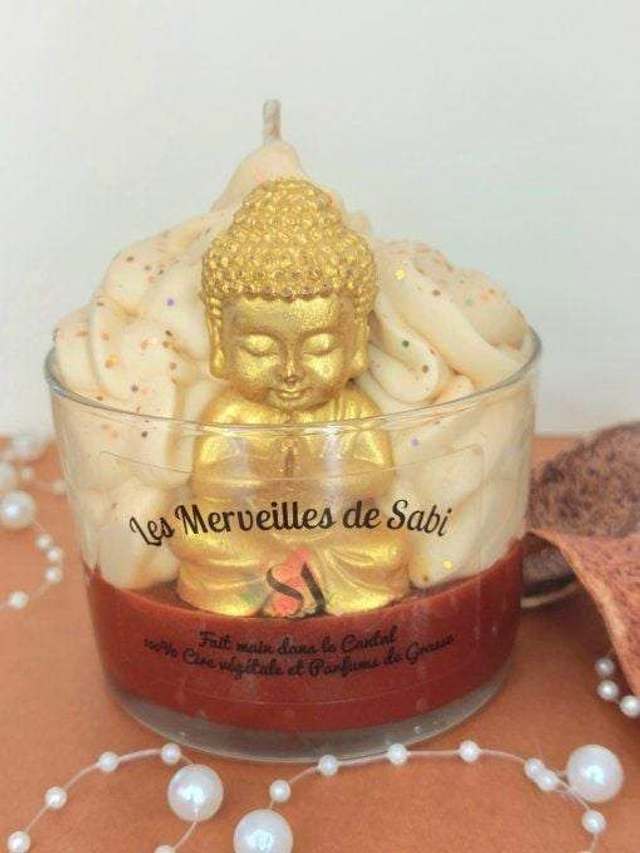 Bougie Bouddha