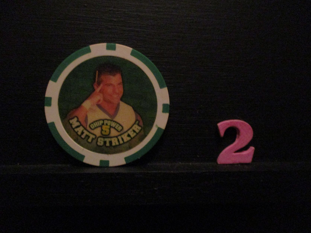Matt Striker - Chip Power 5 Original Wrestling Chipz (2)