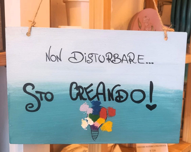 Targa in Legno 'Creativa2'