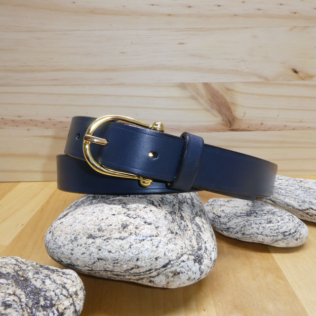 Ceinture bleu marine taille 100