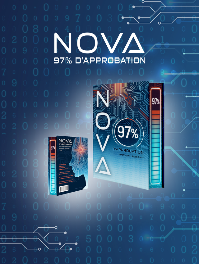"Nova, 97% d'approbation" - Relié avec jaspage