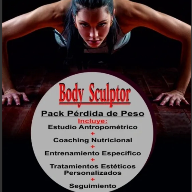 Pack reductor Body Sculptor /-10 entrenamientos Especificos /10 tratamientos reductores  