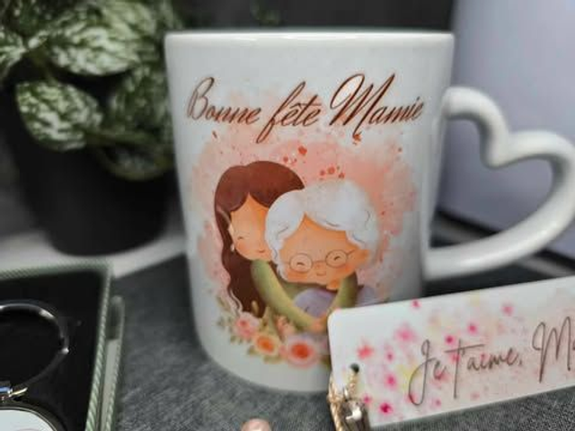 Mug  &quot;Bonne fête Mamie&quot;