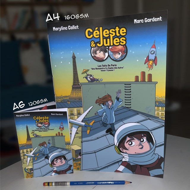 Céleste et Jules : Les Toits De Paris - Une Rencontre En Cache Une Autres