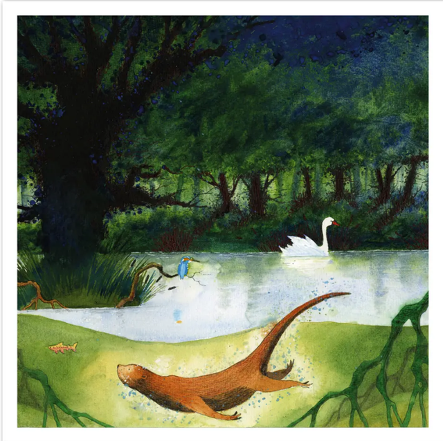 Greetings Card The Lost Pool