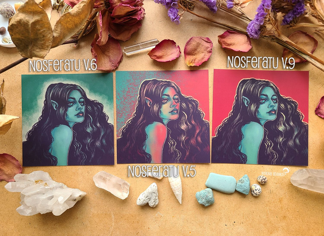 Nosferatu V.5, V.6, V.9 - Carte carrée