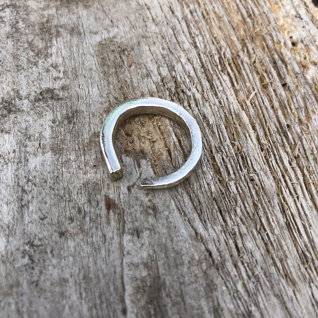 Bague couvert argent 