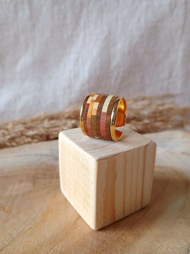 Bague LARGE Mosaïque