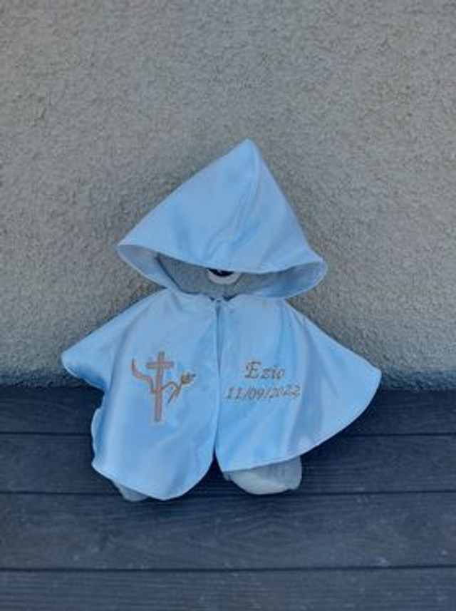Cap de bapteme bébé