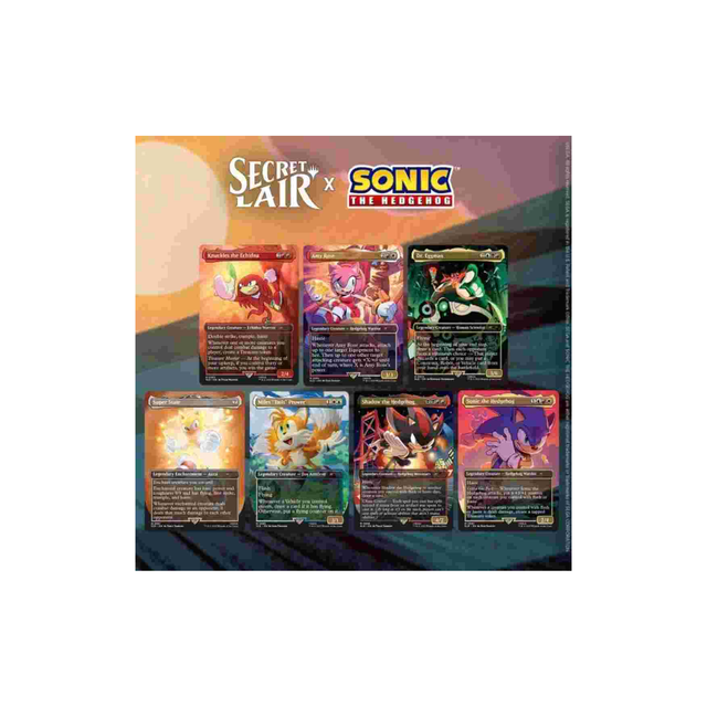 Secret Lair "Sonic Friends and Foes" Special Art - Magic the Gathering