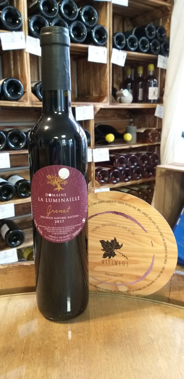 Rasteau VDN Grenat 2017 - Rouge Moelleux Muté - Domaine de la Luminaille (Julie Paolucci et Nicolas Bres)