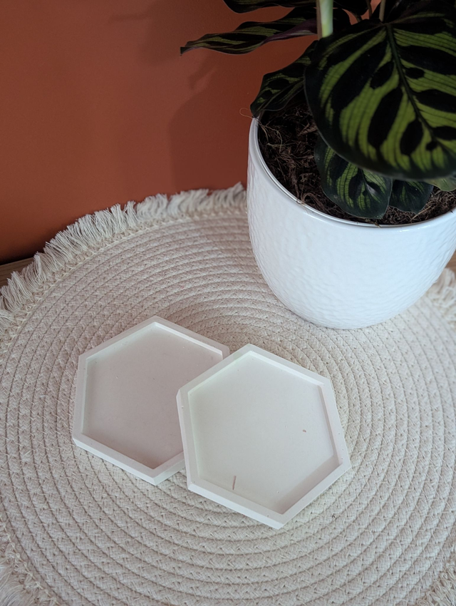 plateau  bijou blanc