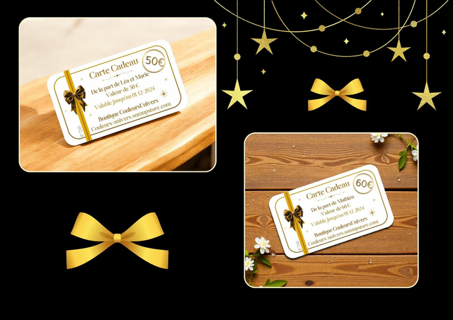 A offrir pour faire plaisir ! Carte Cadeau