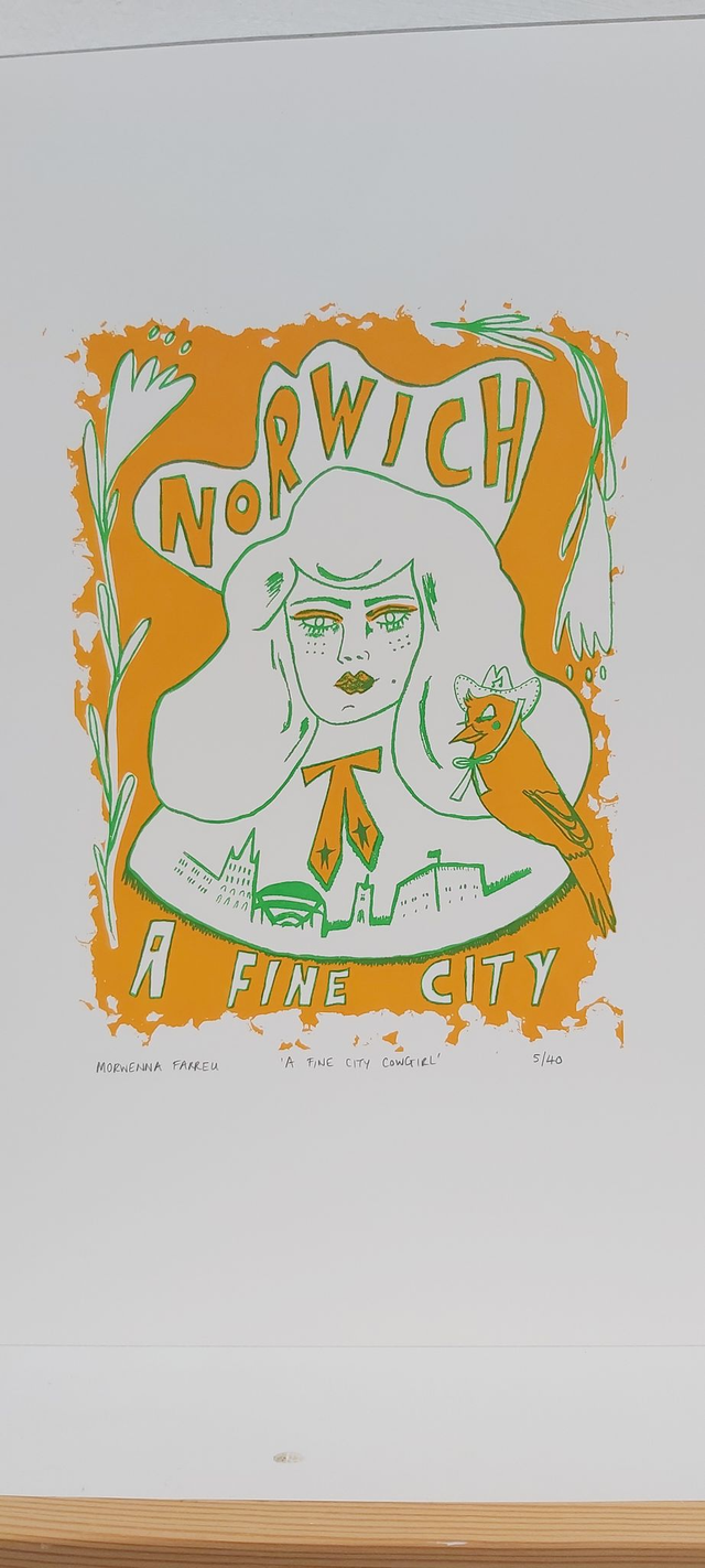 A Fine City Cowgirl by Morwenna Farreu