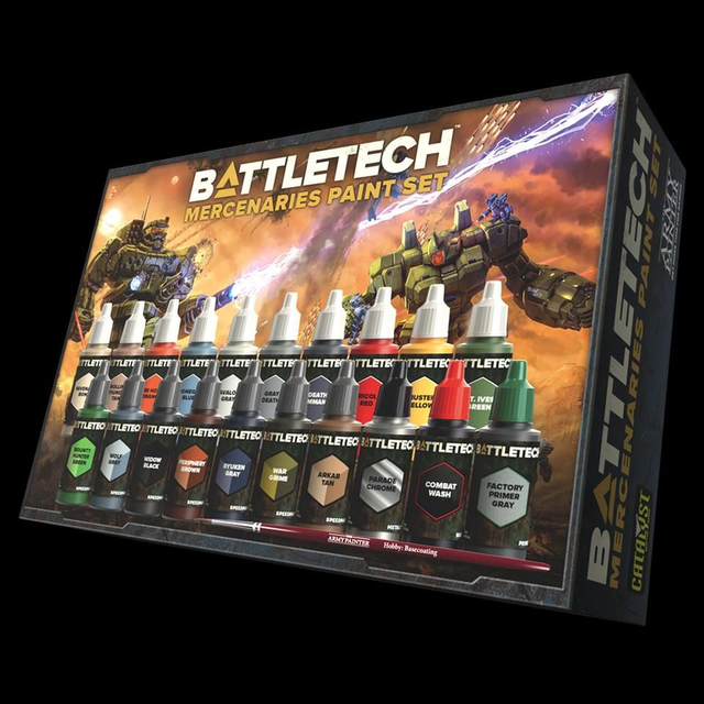 Battletech Mercenaries Paint set 