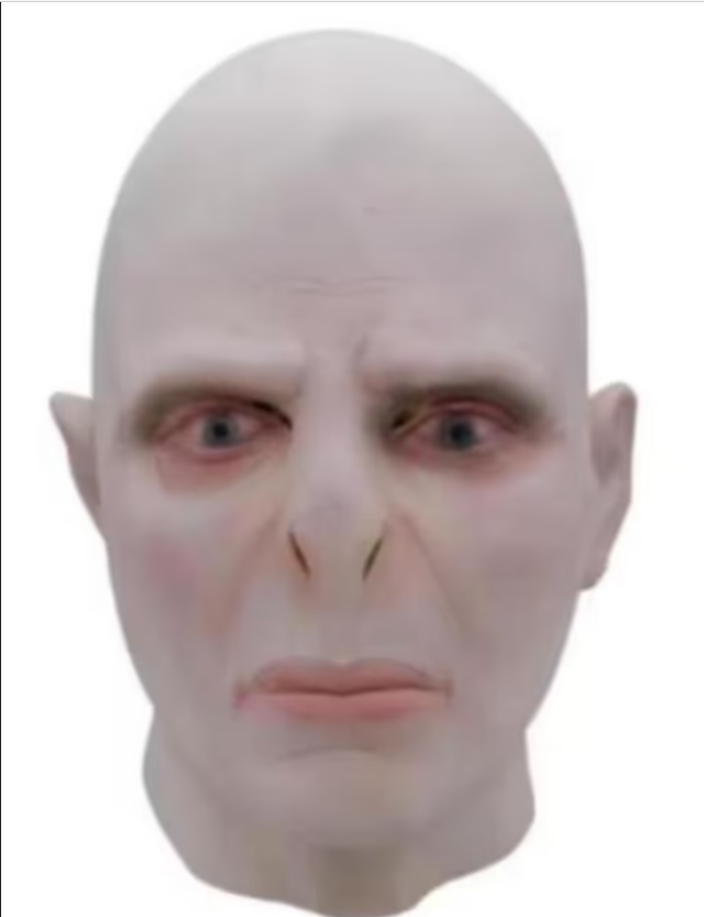 Harry Potter full face latex masker Voldemort