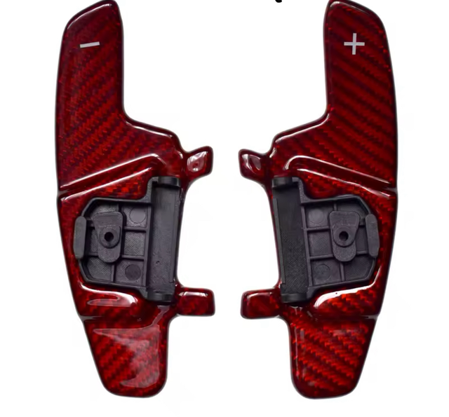 Palette en carbonne rouge pour golf 7 