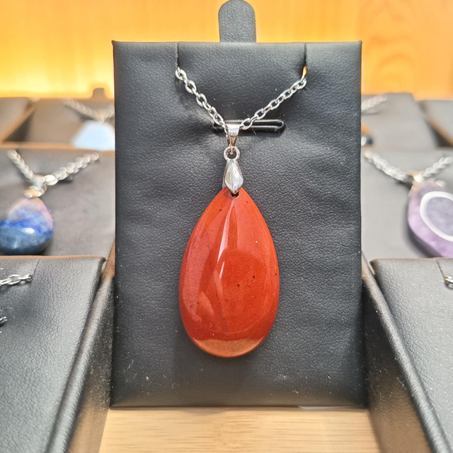 Jaspe rouge - Pendentif